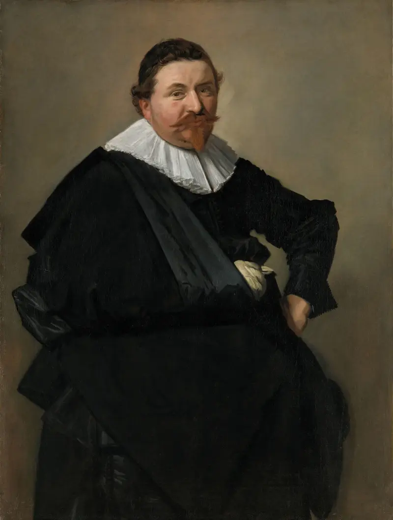 Portret Lucasa de Clercqa, Frans Hals