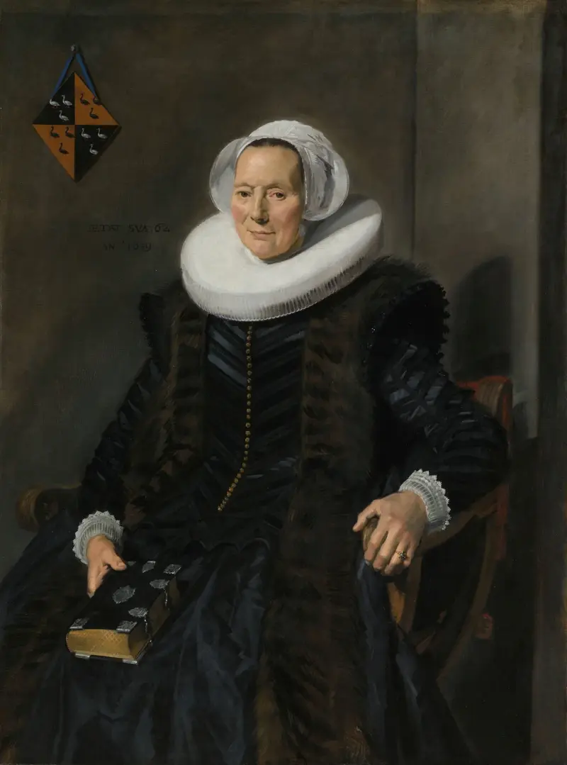 Porträt von Maritge Claesdr Vooght von Frans Hals