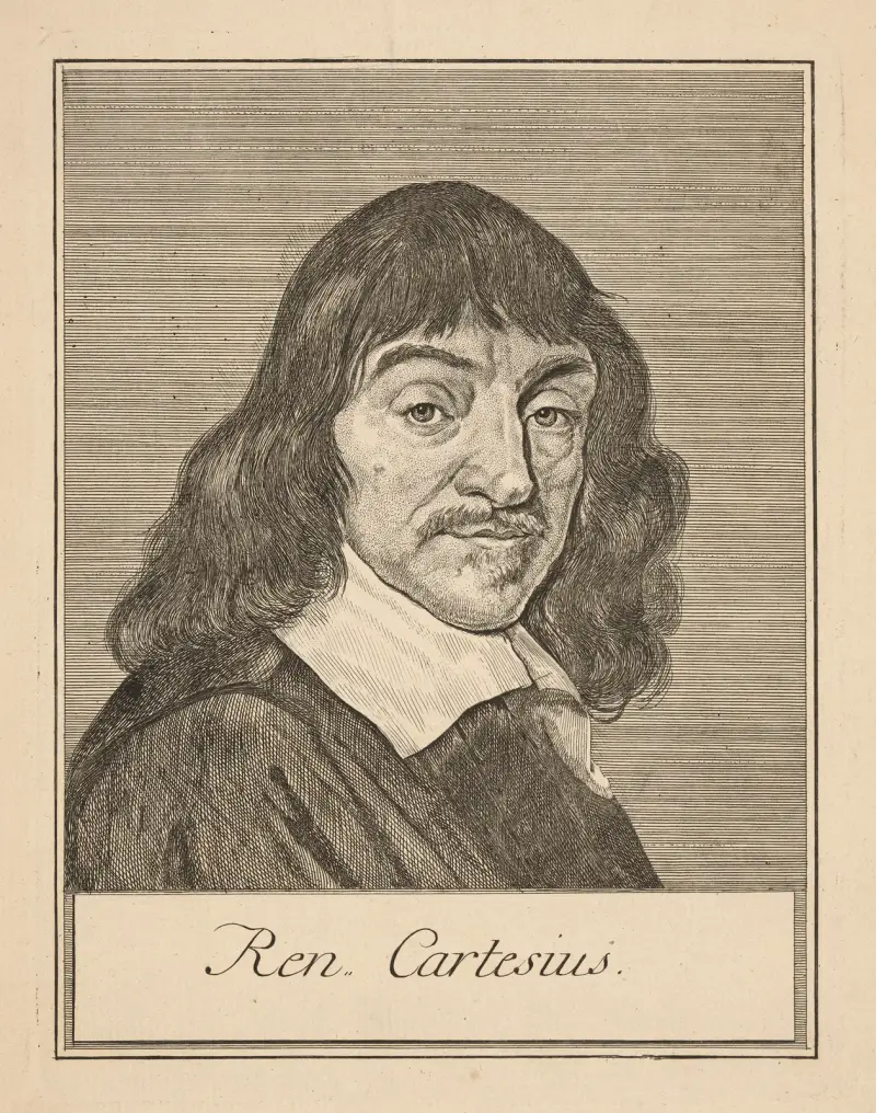 Ren. Cartesius (Rene Descartes) av Frans Hals