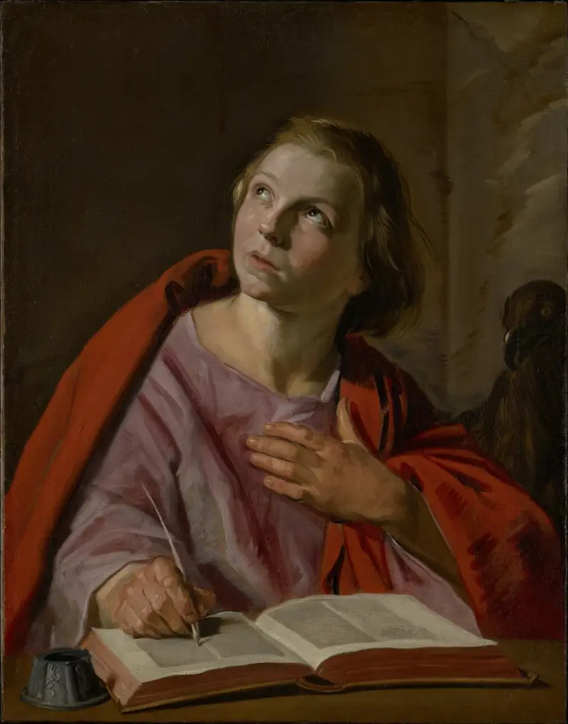 Saint John the Evangelist av Frans Hals