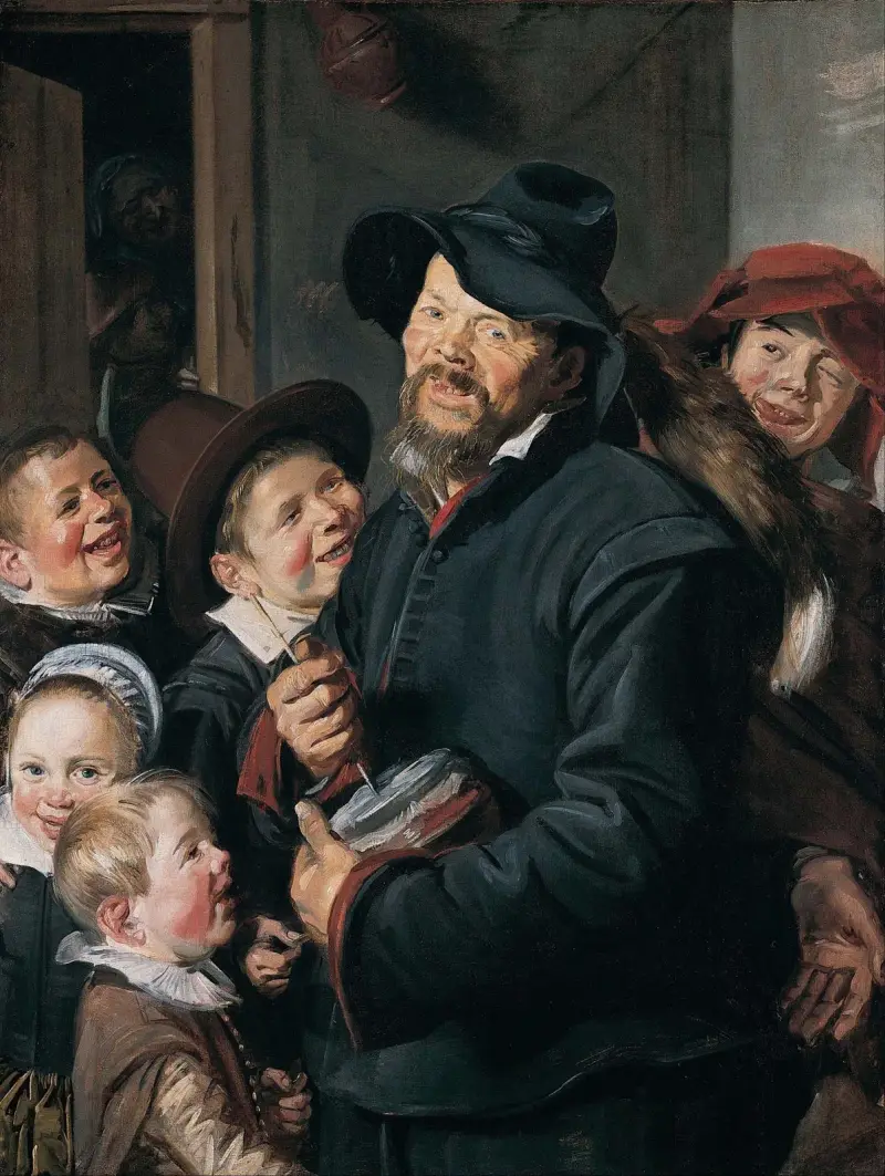 The Rommel-Pot Player av Frans Hals