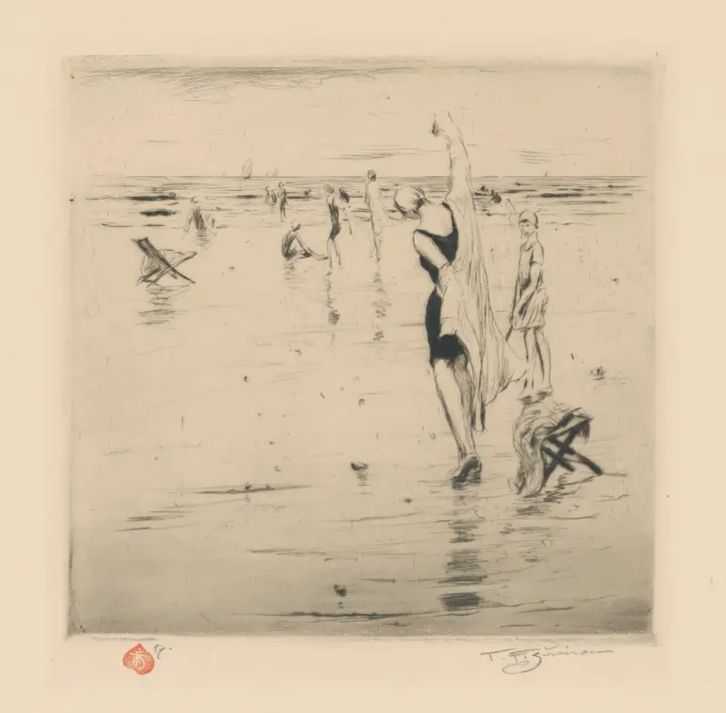 Seaside Impression II.; Oblékání roucha, Tavík František Šimon