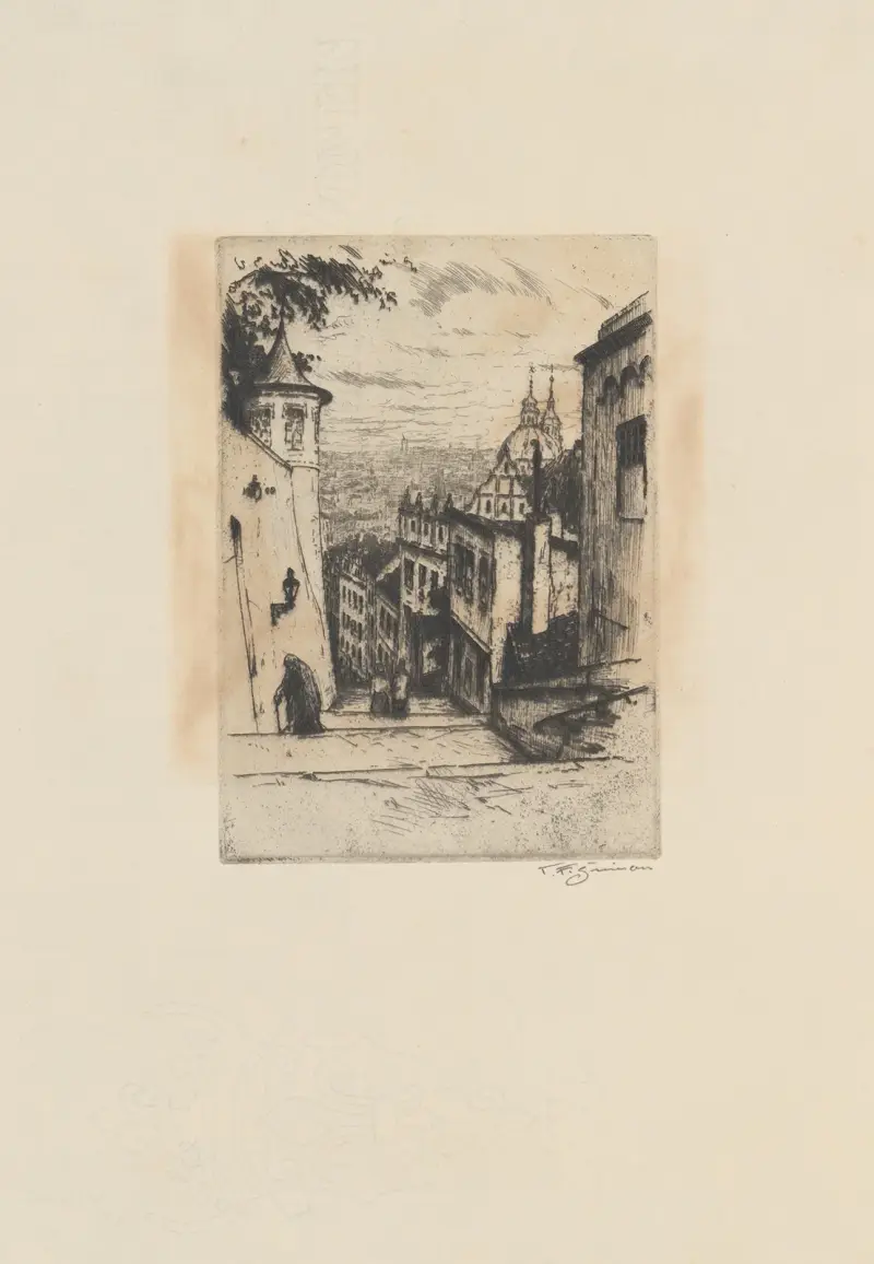 Die neue Schlosstreppe von Tavík František Šimon