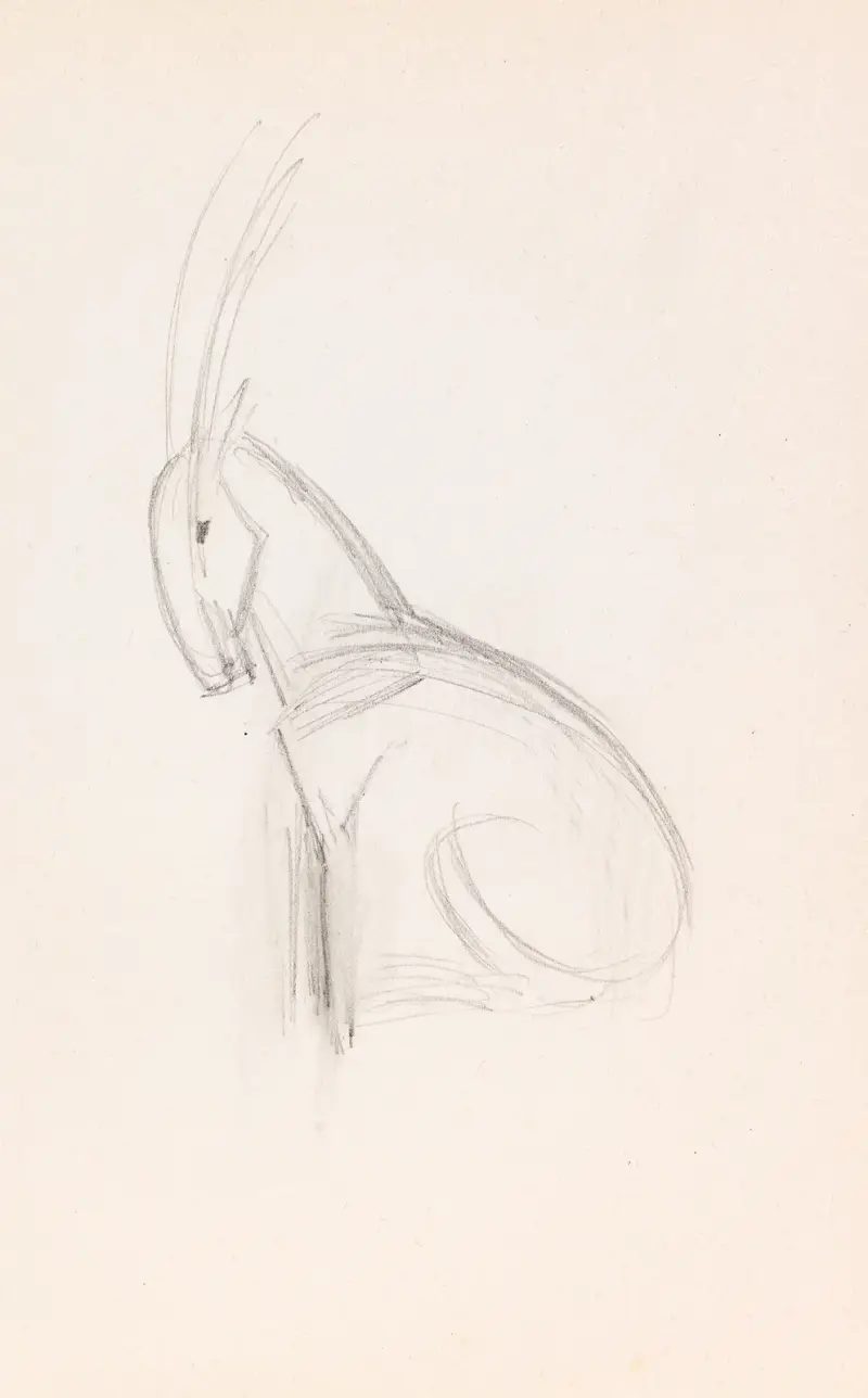 Mały koziorożec, Franz Marc