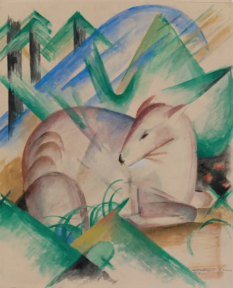 Jeleń, Franz Marc