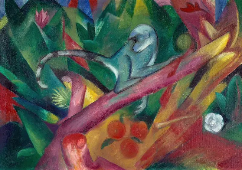 Opice, Franz Marc