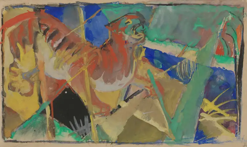 Tygrys w dżungli, Franz Marc
