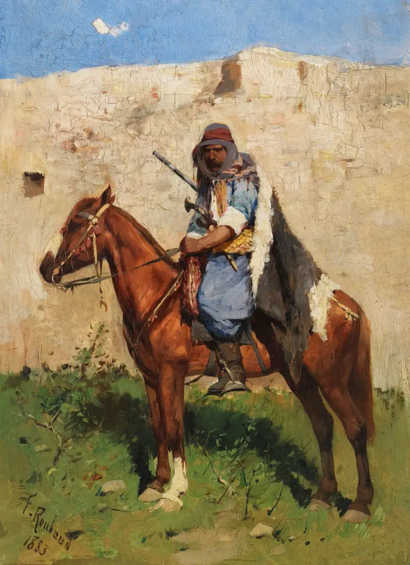 Kavkazský jezdec, Franz Roubaud