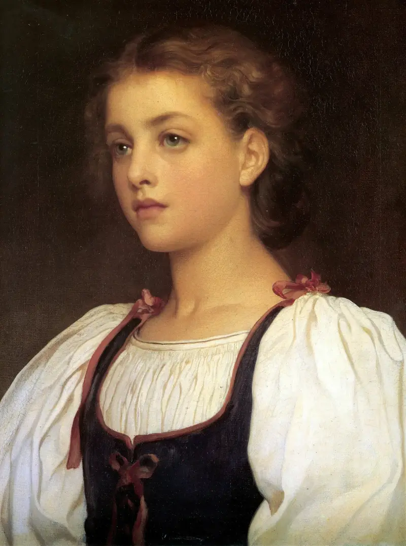 Biondina, Frederic Leighton