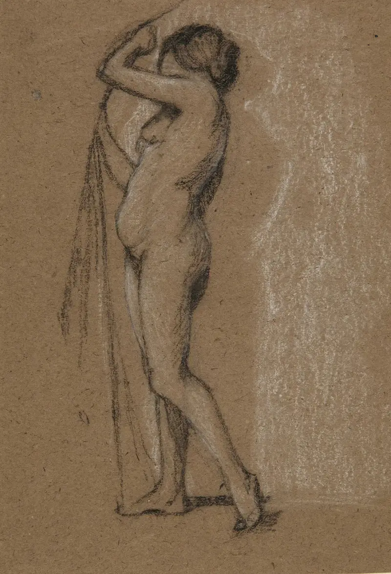 Female nude av Frederic Leighton