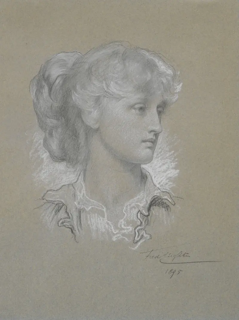 Porträtt av miss Dorothy Dene av Frederic Leighton