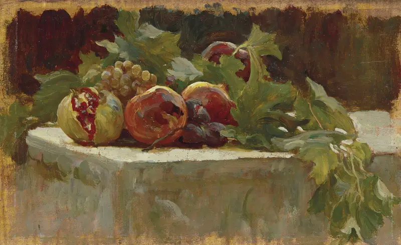 Stilllebenstudie zu ‚Clytie‘ von Frederic Leighton