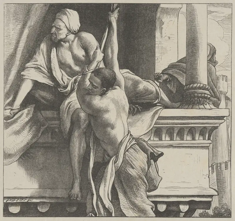 Die Spione entkommen von Frederic Leighton