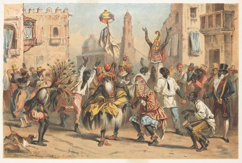 Trettondedagen av Pierre Toussaint Frédéric Mialhe