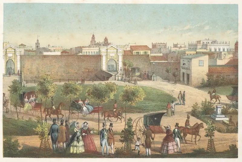 Tore von Monserrate von Pierre Toussaint Frédéric Mialhe