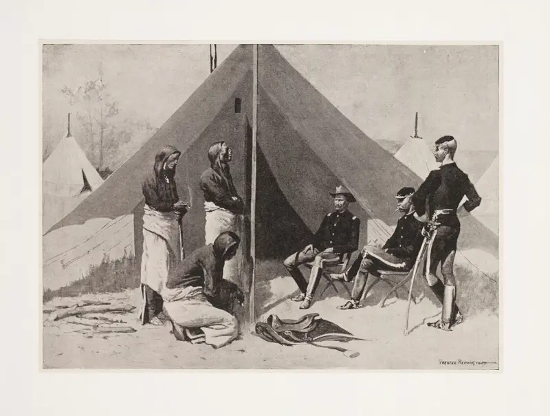 Ein Appell an die Gerechtigkeit von Frederic Remington