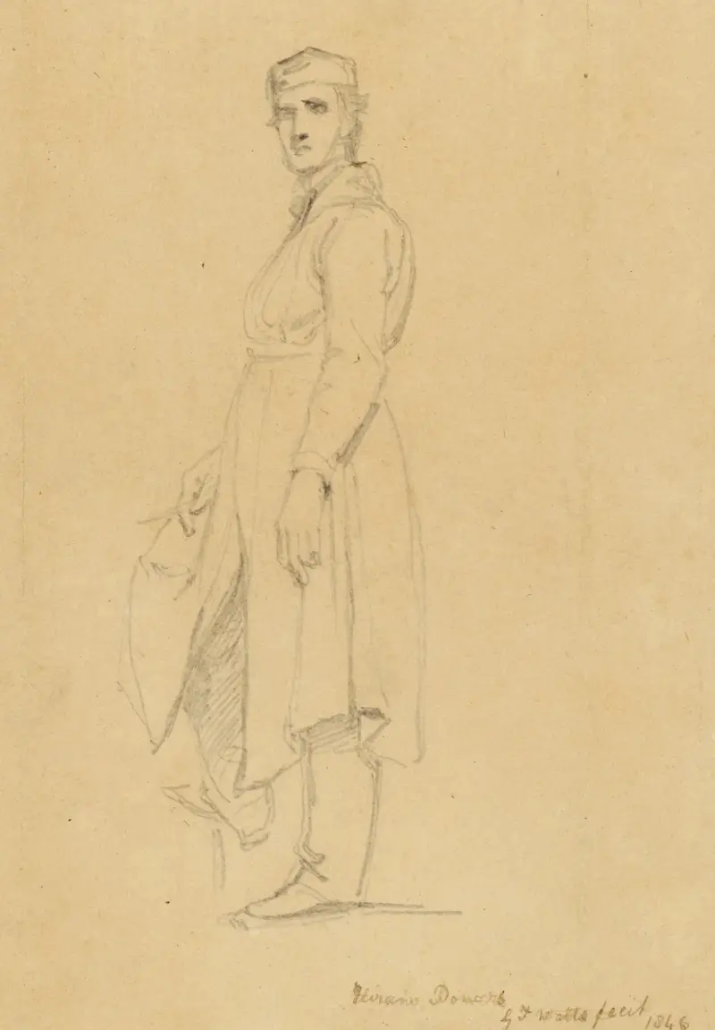 Hiram Powers, George Frederic Watts