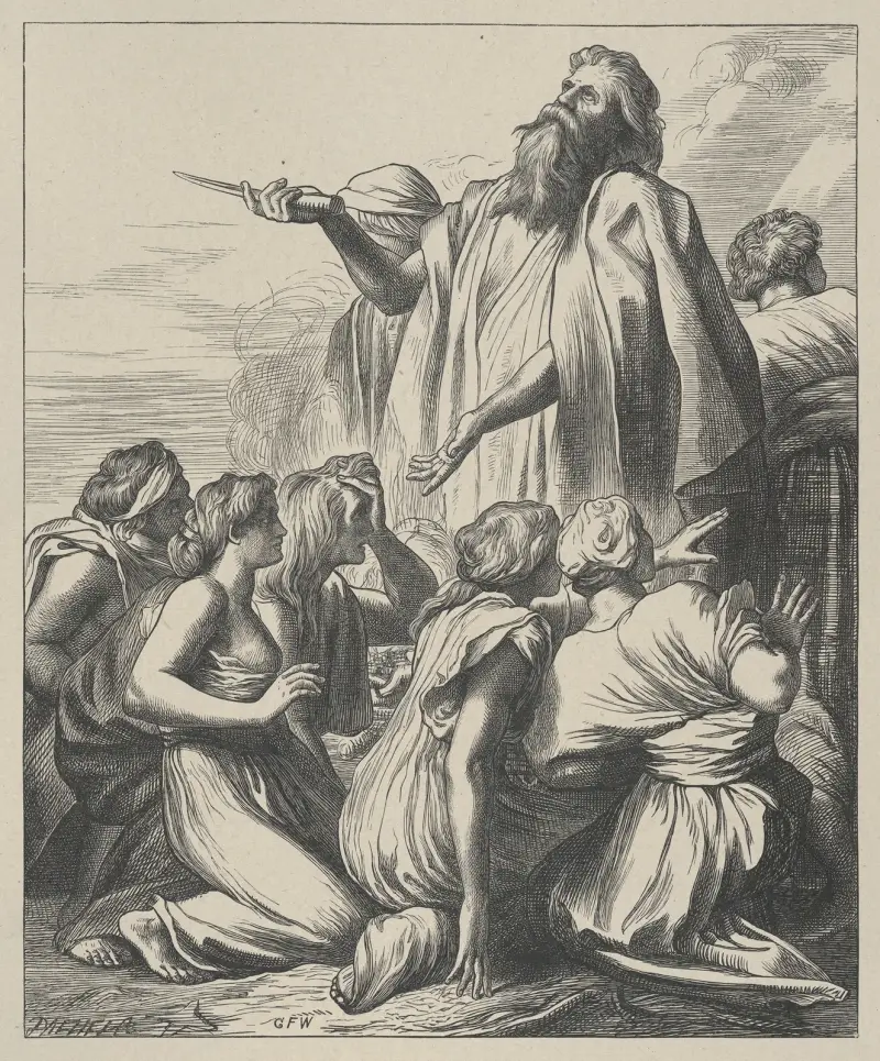 Noahs Opfer von George Frederic Watts