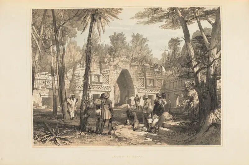 Brama w Labná, Frederick Catherwood