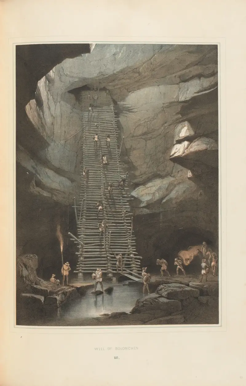Brunnen i Bolonchén av Frederick Catherwood