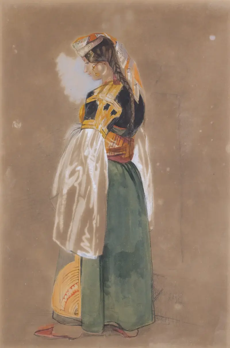 En judisk kvinna från Gibraltar eller Tanger av John Frederick Lewis
