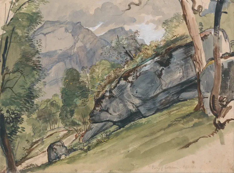 Lutscheuens dal av John Frederick Lewis