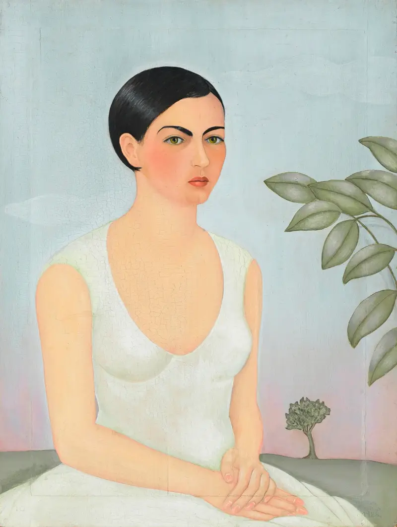 Portrait of Cristina, My Sister, Frida Kahlo