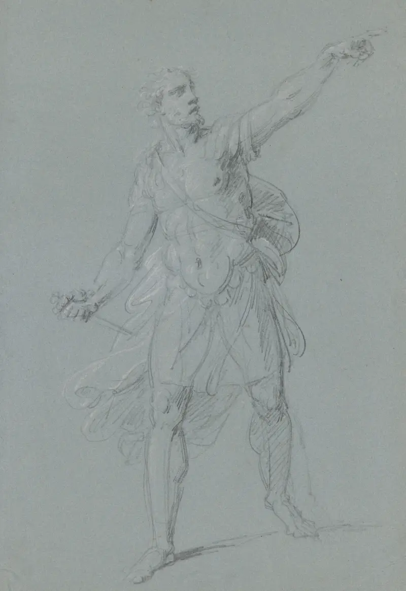 Decimus ur 'Virginias död' av Heinrich Friedrich Füger