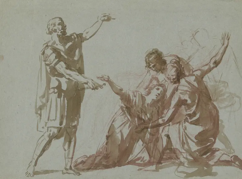 Der Tod der Virginia von Heinrich Friedrich Füger