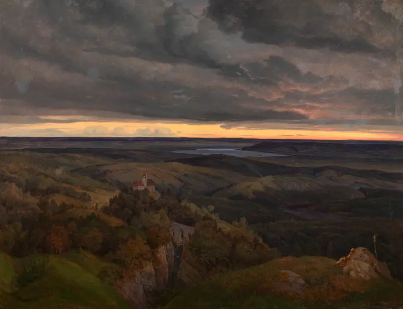 Eifellandschaft von Karl Friedrich Lessing