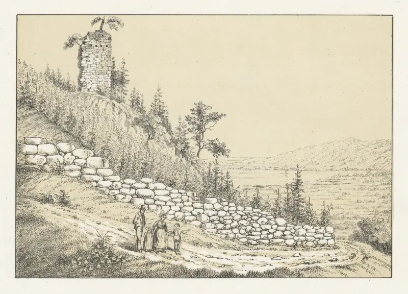 Grimmenstein av Johann Friedrich Wagner