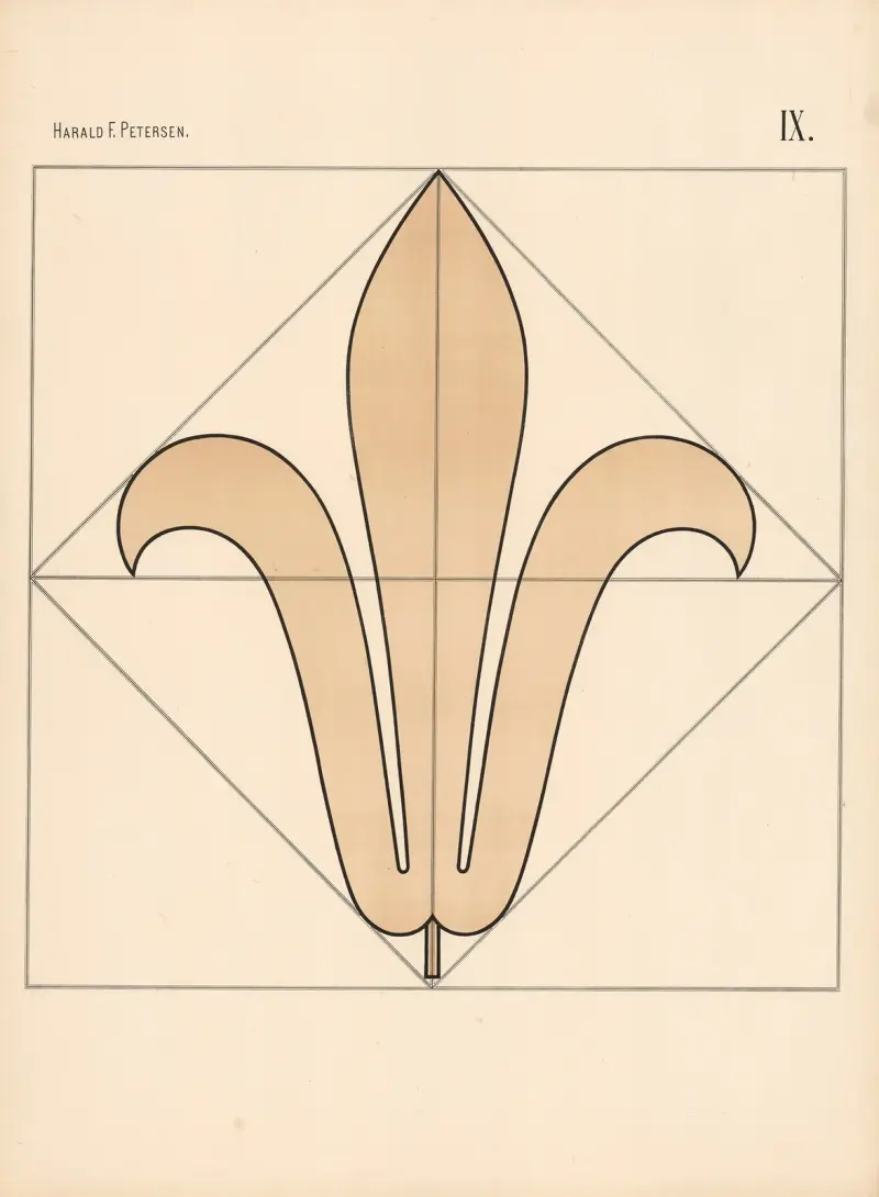 Elementary Freehand Drawing vol.2 Pl.09 av Harald Frithjof Petersen