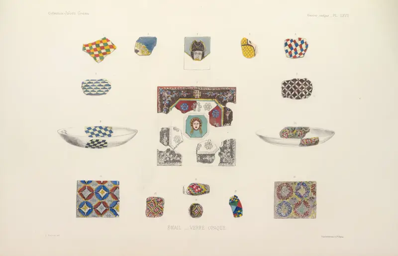 Sammlung Julien Gréau. Antikes Glas, Emaille und Keramik aus dem Besitz von M. John Pierpont Morgan, Taf. 68 von G. Massias