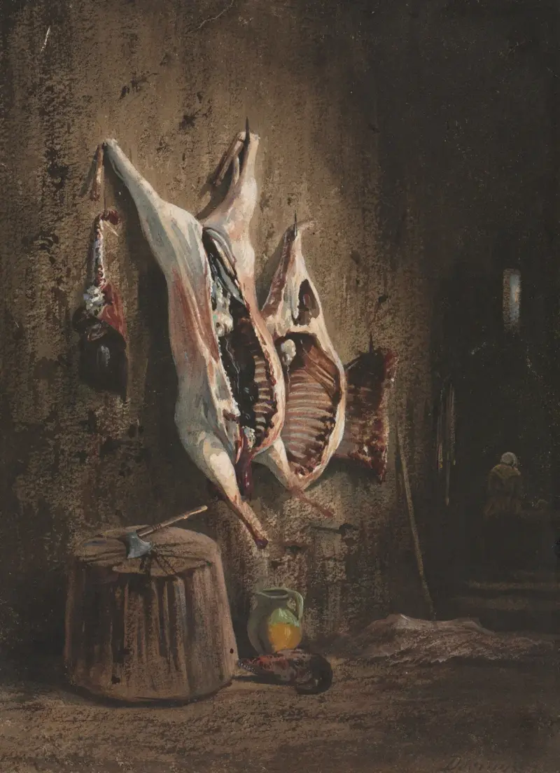 Carcasses av Alexandre-Gabriel Decamps