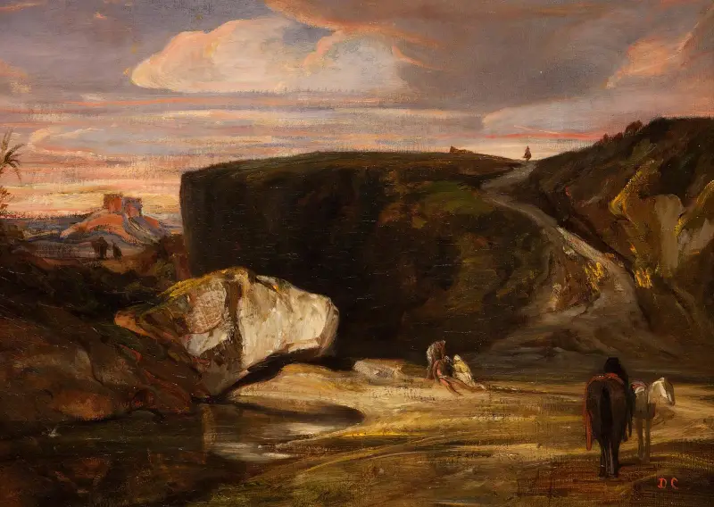 Krajina s milosrdným Samaritánem, Alexandre-Gabriel Decamps