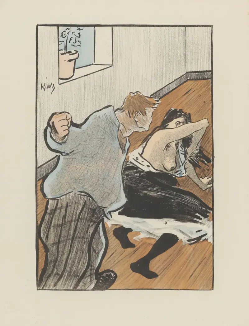 Amoureuse! von Henri-Gabriel Ibels