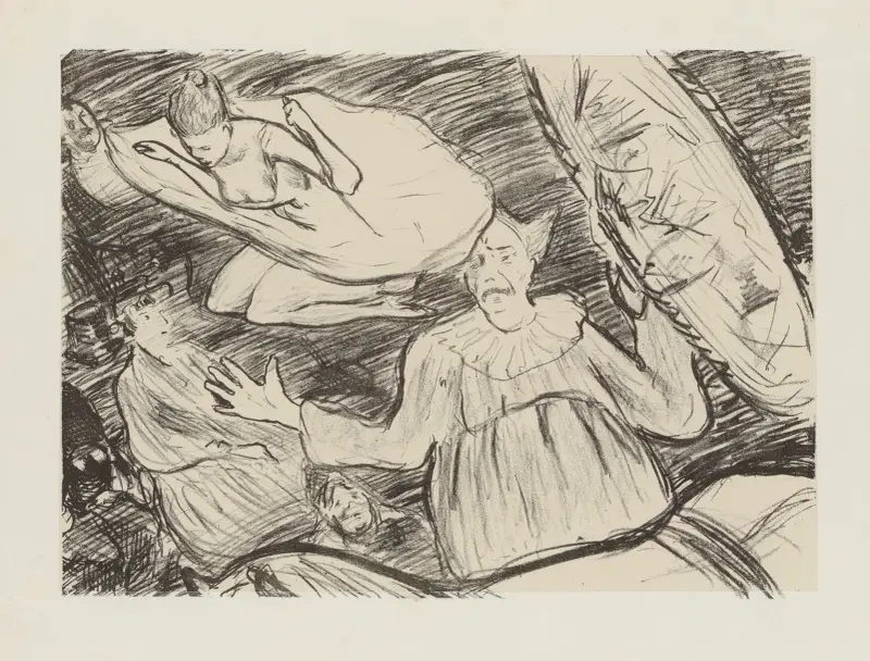 Im Zirkus, 1895 von Henri-Gabriel Ibels