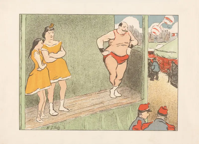 Le Grappin; Die Freigelassene von Henri-Gabriel Ibels