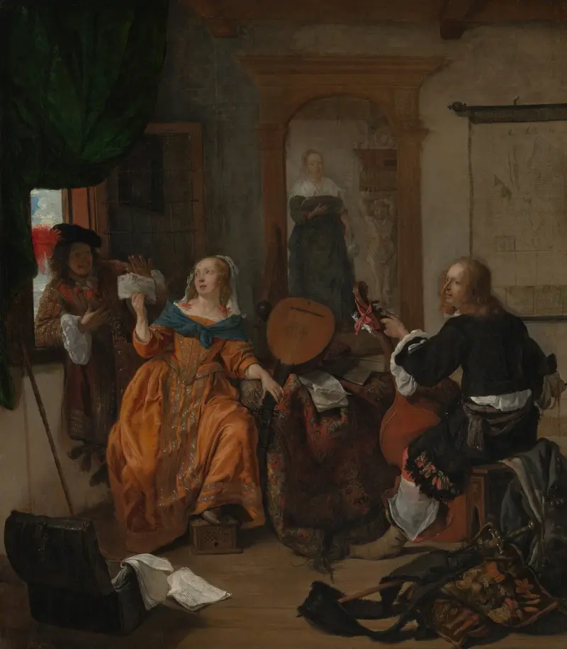 Koncert muzyczny, Gabriel Metsu
