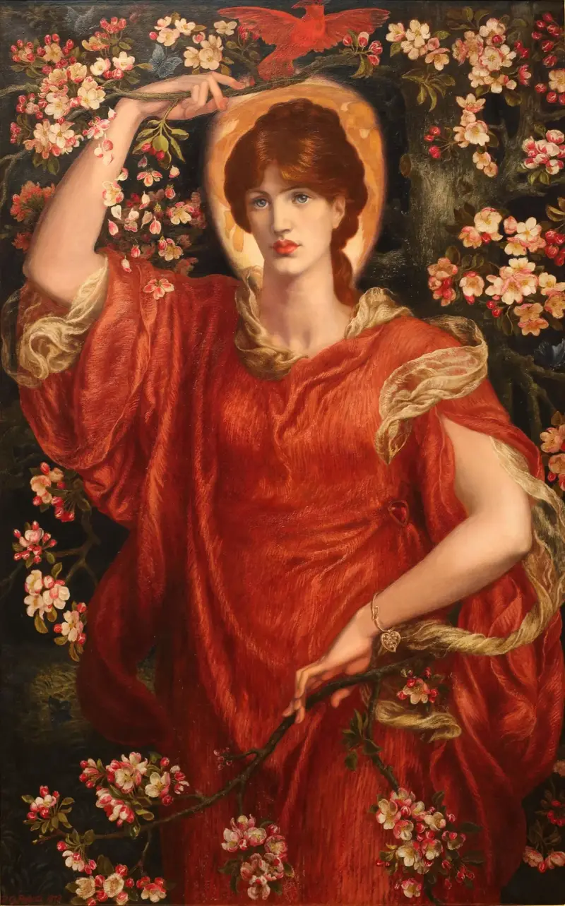En vision av Fiammetta av Dante Gabriel Rossetti