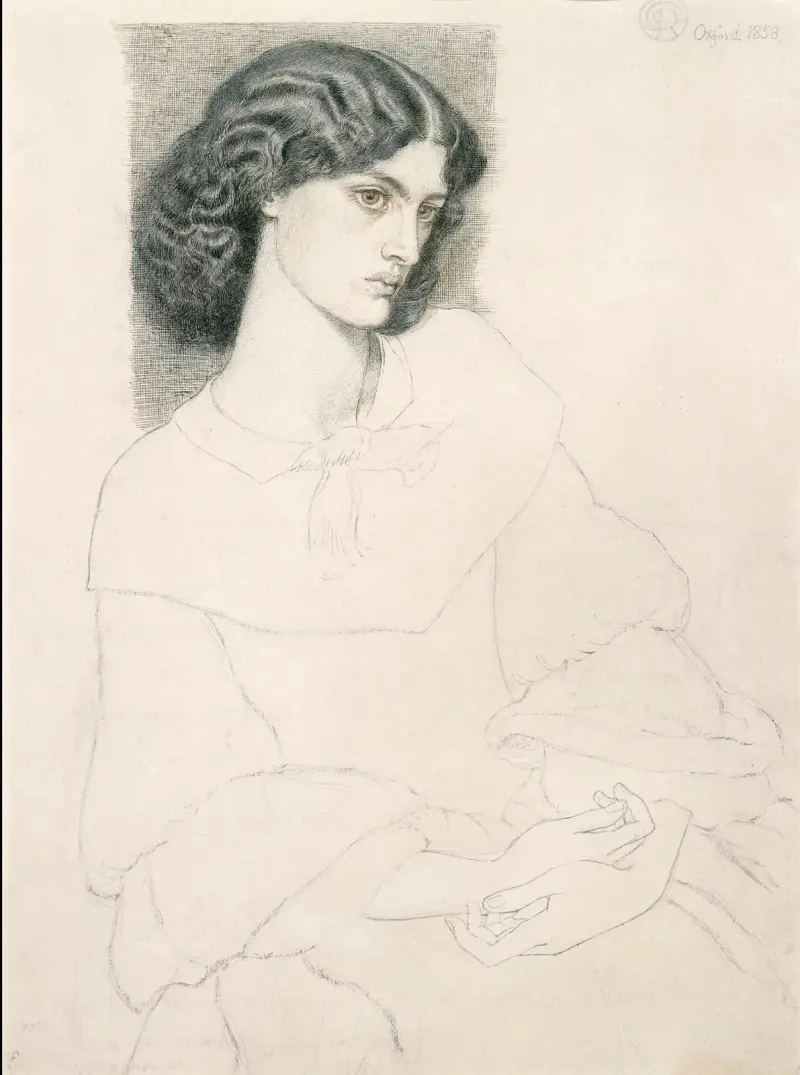 Jane Burden (1840–1914), Dante Gabriel Rossetti