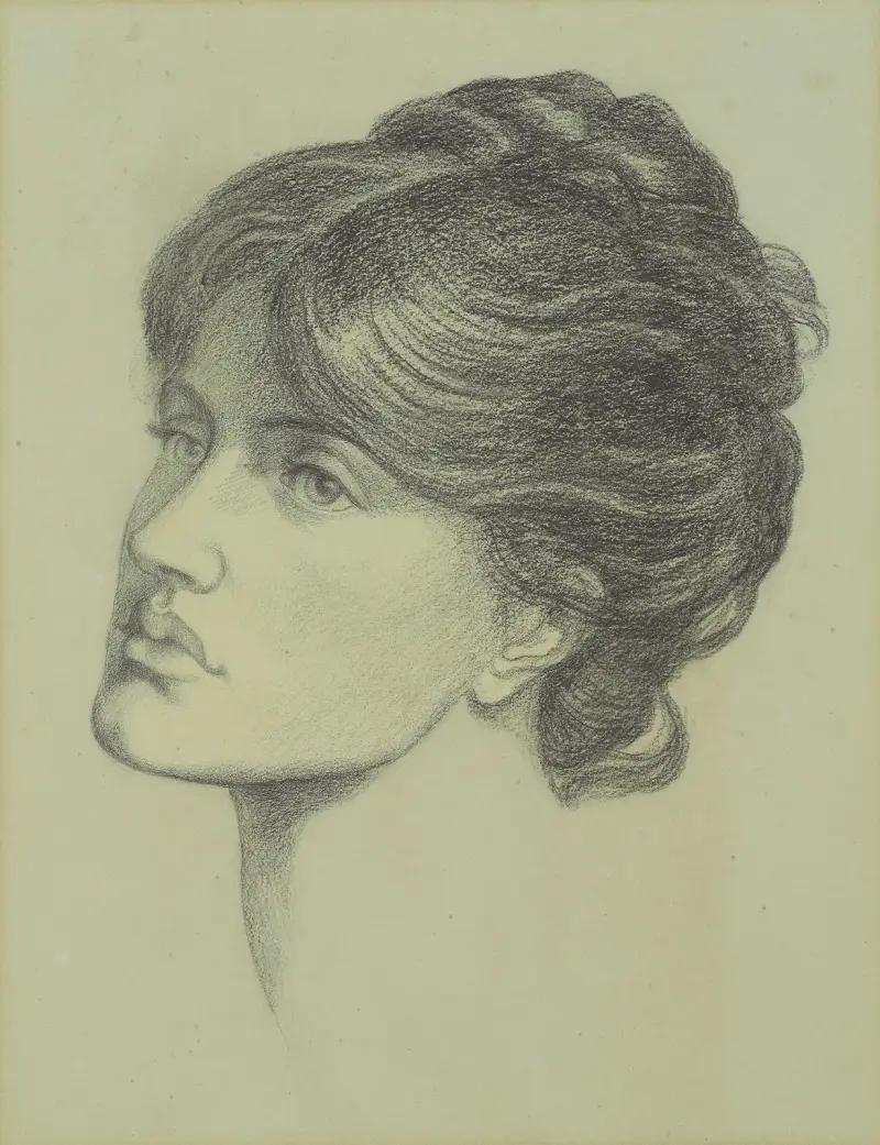 Maria Stillman, född Spartali av Dante Gabriel Rossetti