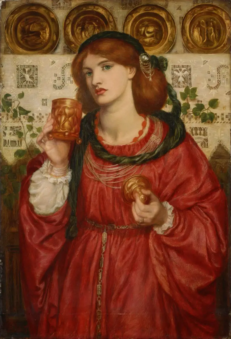 Kärleksbägaren – Nr. 2, Dante Gabriel Rossetti