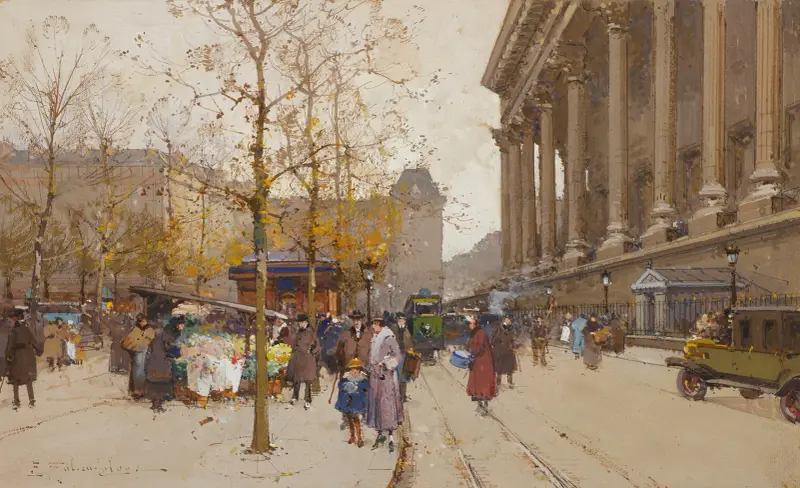 La Madeleine, Eugène Galien-Laloue