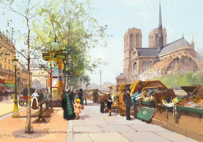 Notre-Dame w Paryżu, Eugène Galien-Laloue