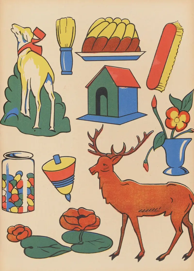 Album à colorier Pl.22 von Gaston Marechaux