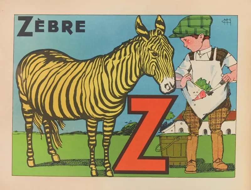 Zébre av Gaston Marechaux