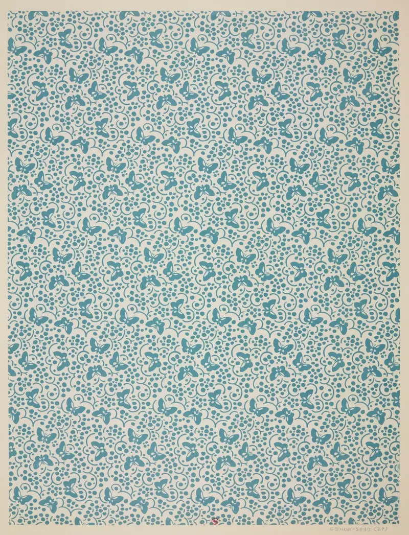 Vorsatzpapiere für Eugène Verneau, Tafel 27 von George Auriol