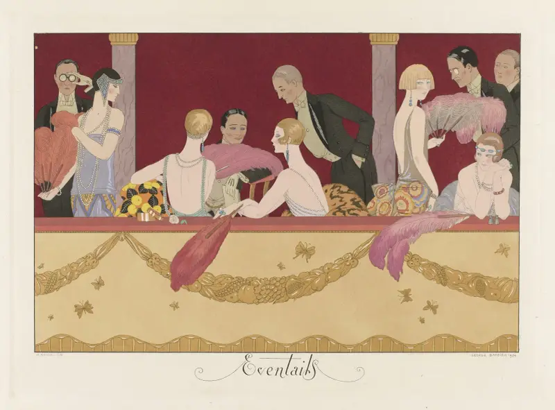 Wachlarze, George Barbier