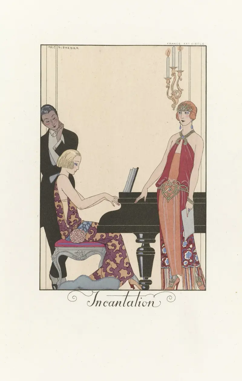 Zaříkání, George Barbier